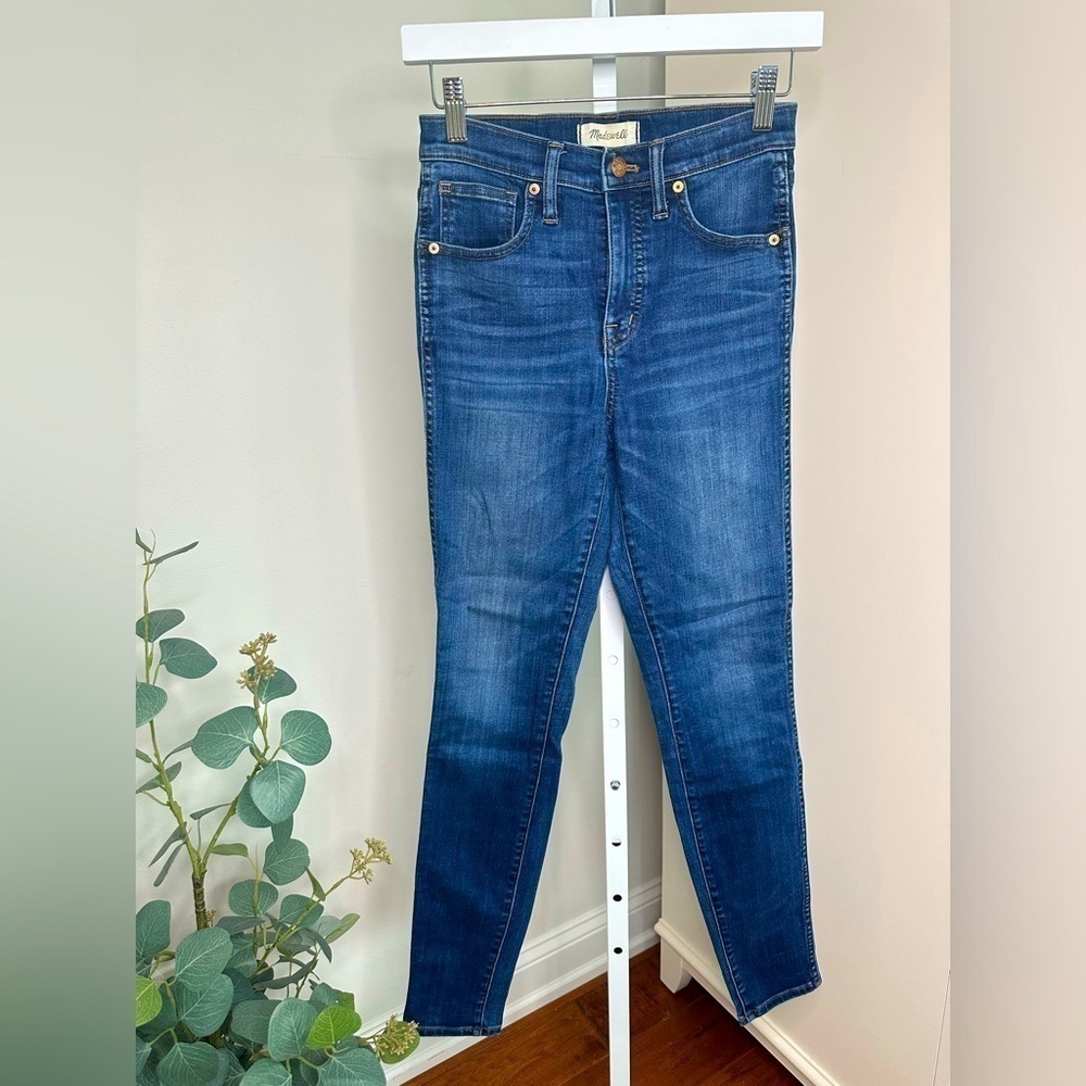Madewell 10” High-Rise Skinny Jeans Size 25